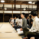 Receiving meditation instructions from Seitetsu Murata
